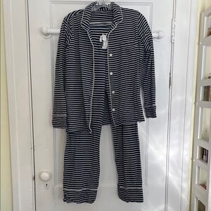 Women’s Striped J.Crew Pajama Set